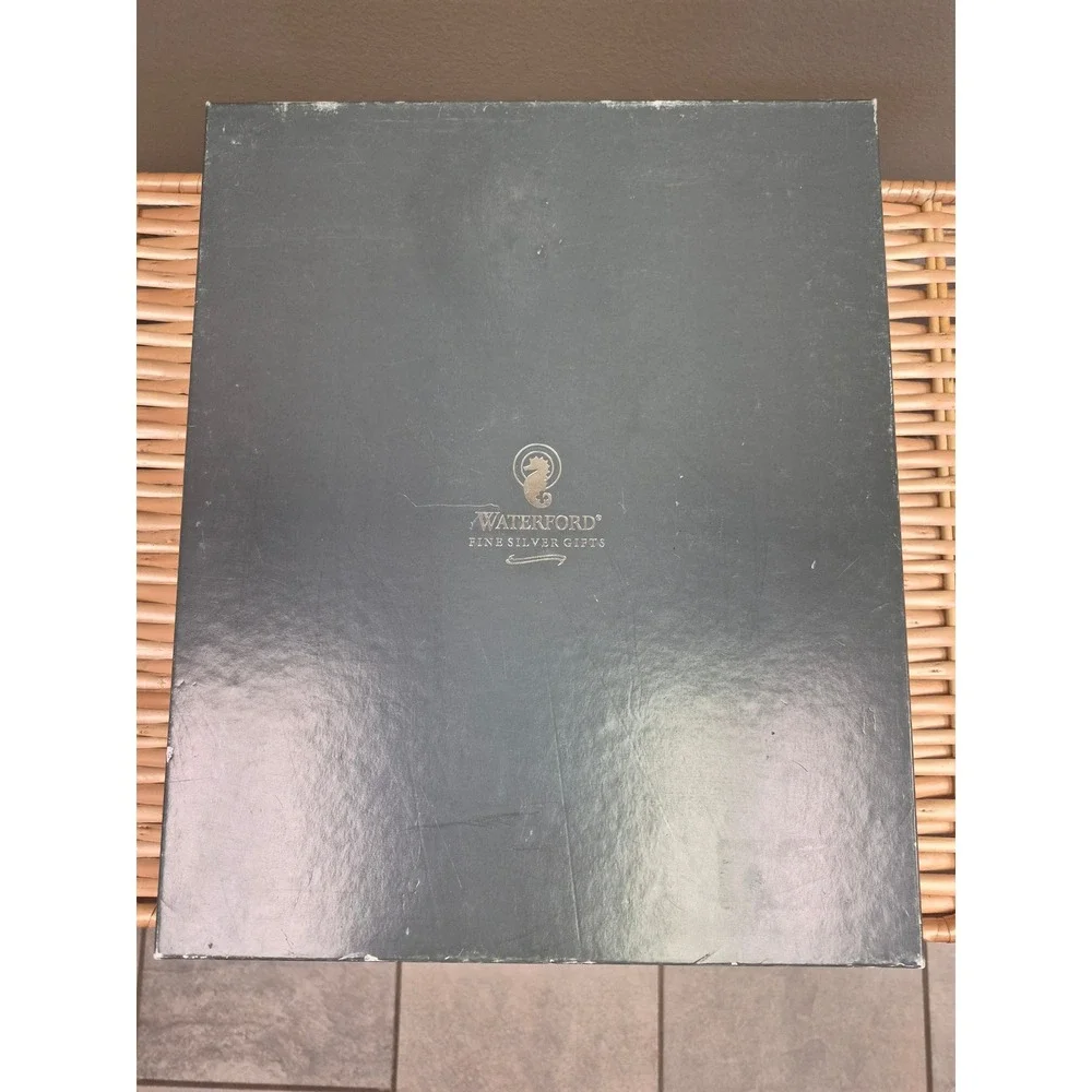 Waterford Silverplate 8x10 Picture Frame Powerscourt W1080 Tarnish Proof Boxed